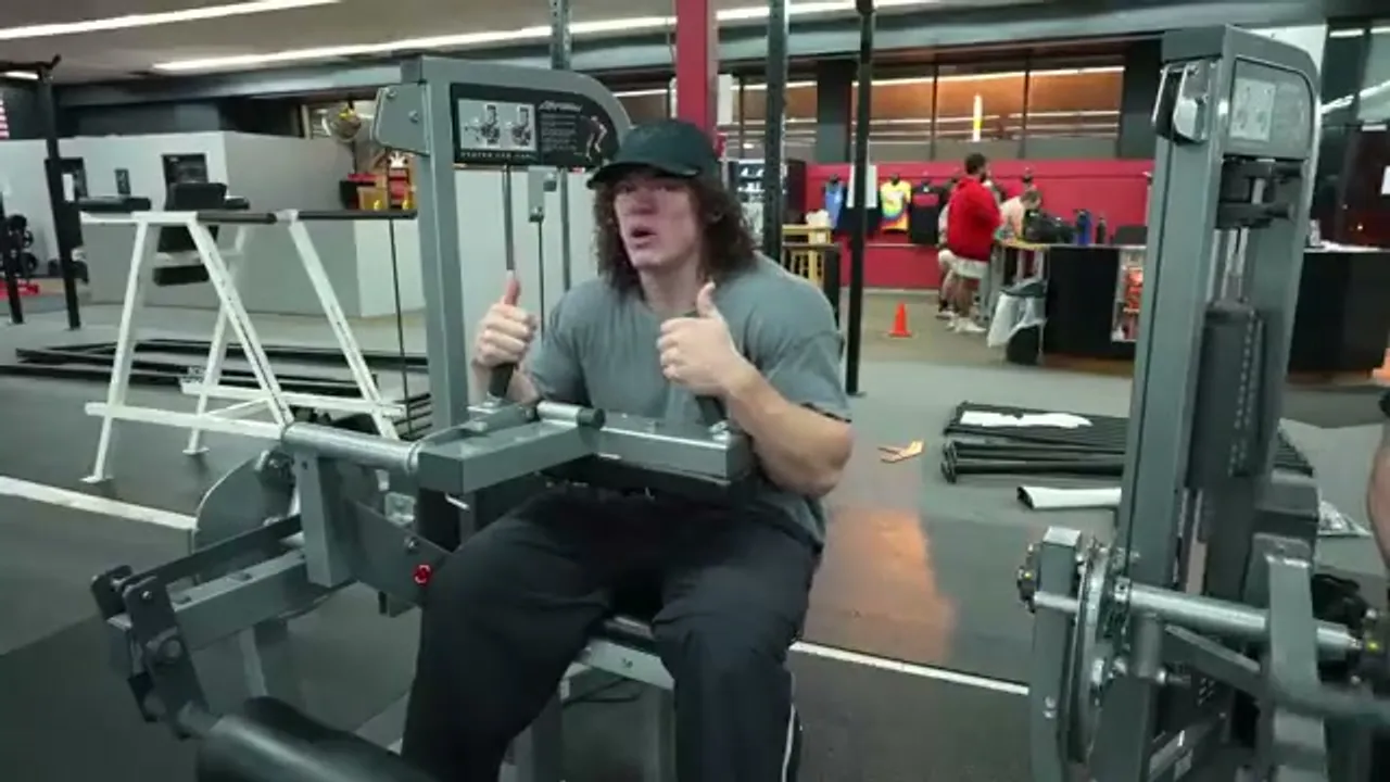 Heavy squat working sets